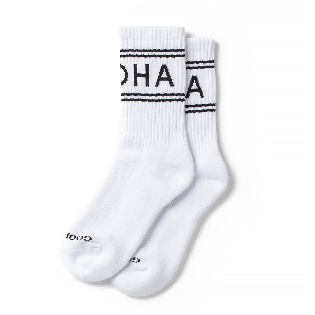Crew Socks | ALOHA Stripe