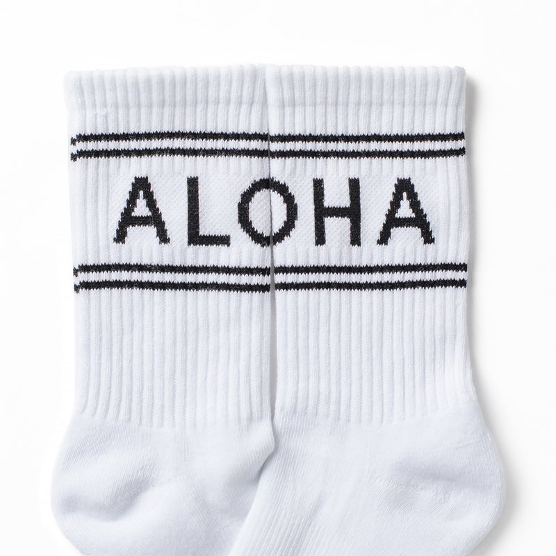 Crew Socks | ALOHA Stripe