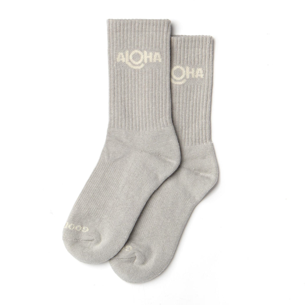 Crew Socks | ALOHA Logo