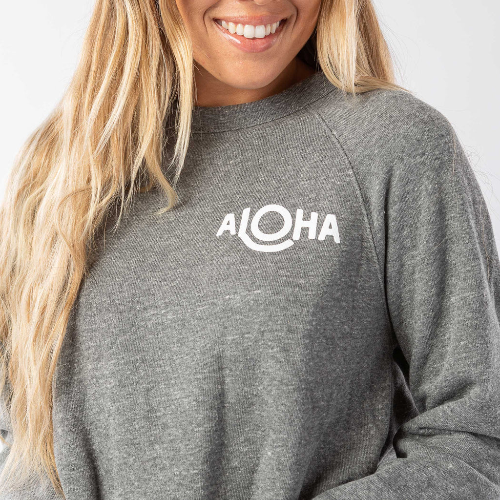 Cozy Pullover | Aloha Logo - Front