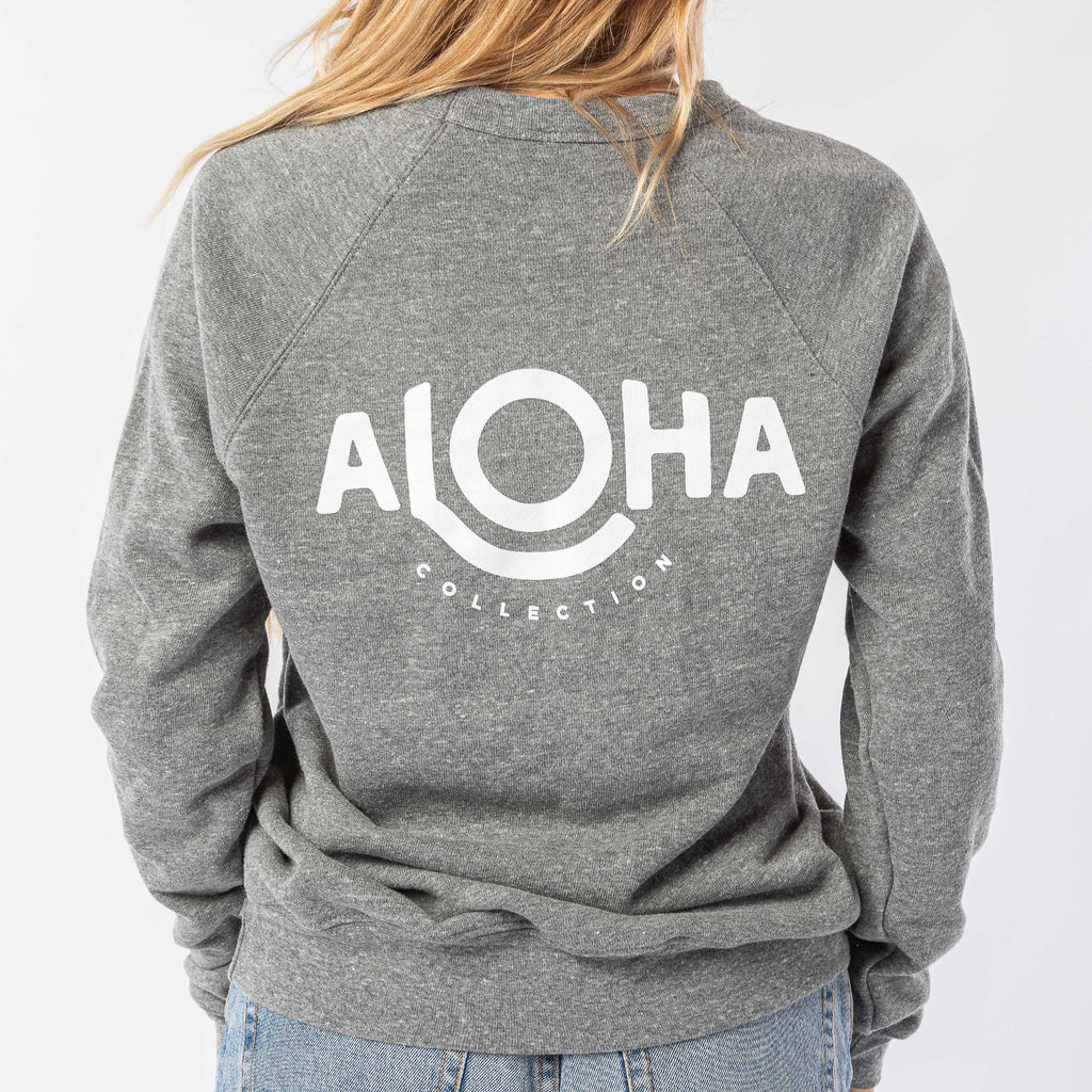 Cozy Pullover | Aloha Logo - Back