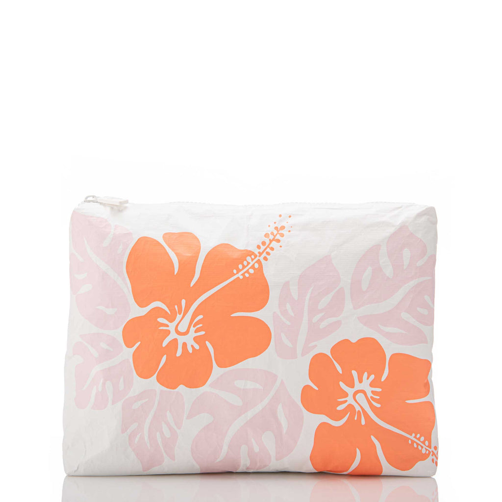 Mid Pouch | Big Island Hibiscus