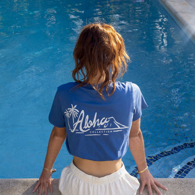 Pocket Tee | Vintage ALOHA Logo