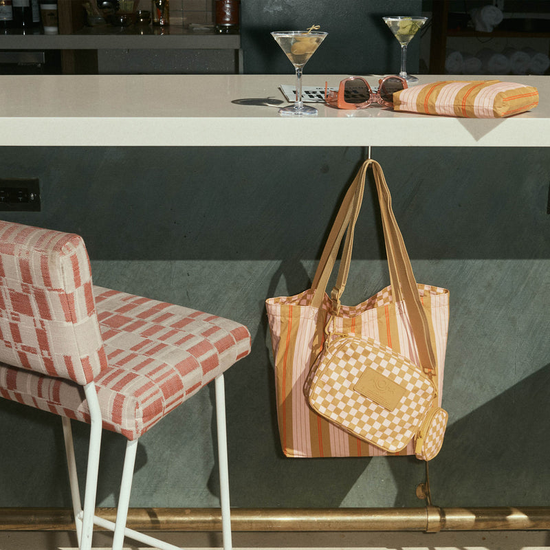 Reversible Tote | Market Stripe