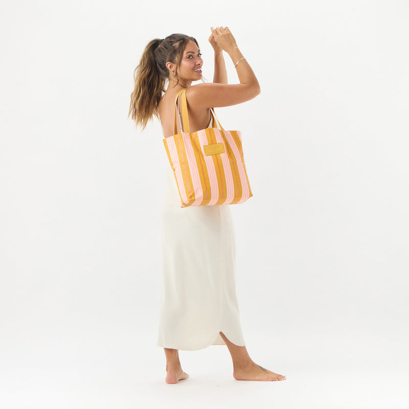 Reversible Tote | Market Stripe