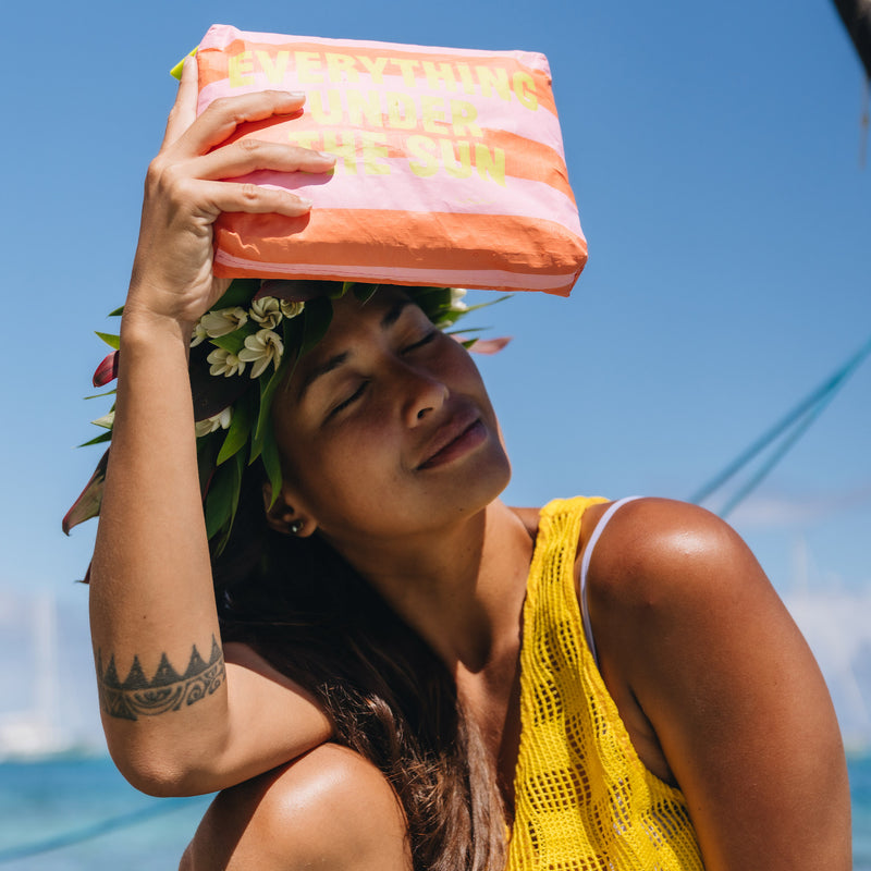 Small Pouch | Sun Stripes by Summer Club