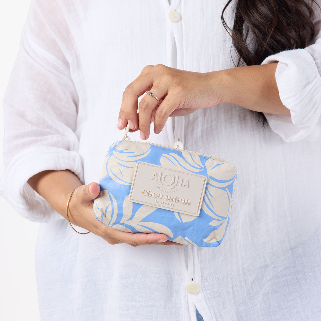 Mini Pouch | Plumeria Dreams by Coco Moon