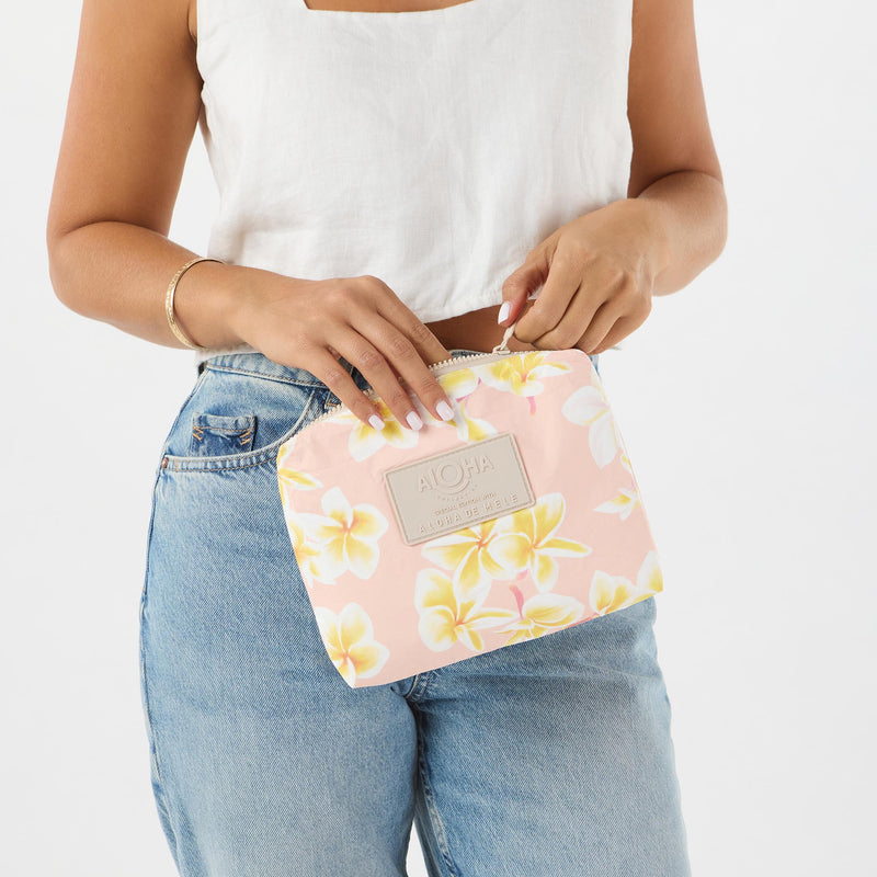 Small Pouch | Pua Melia by Aloha De Mele