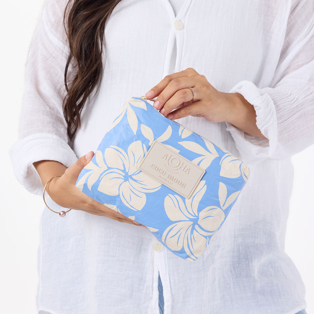 Small Pouch | Plumeria Dreams by Coco Moon