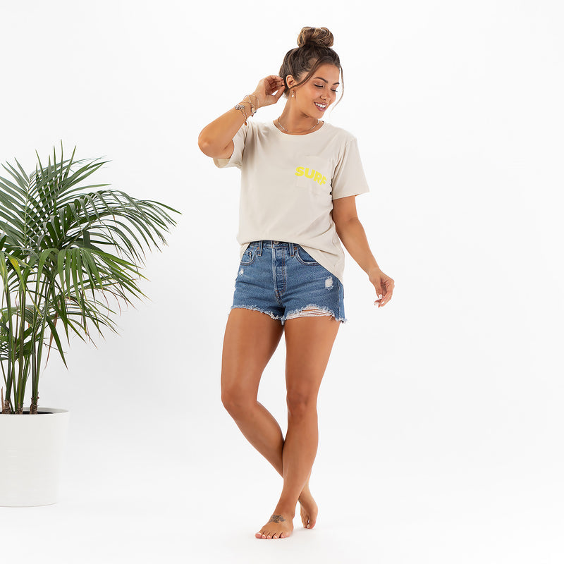 Pocket Tee | Surf Waikiki