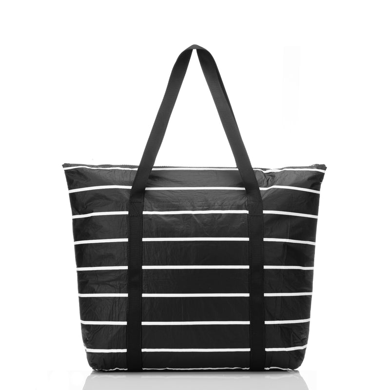 Zipper Tote | Pinstripe