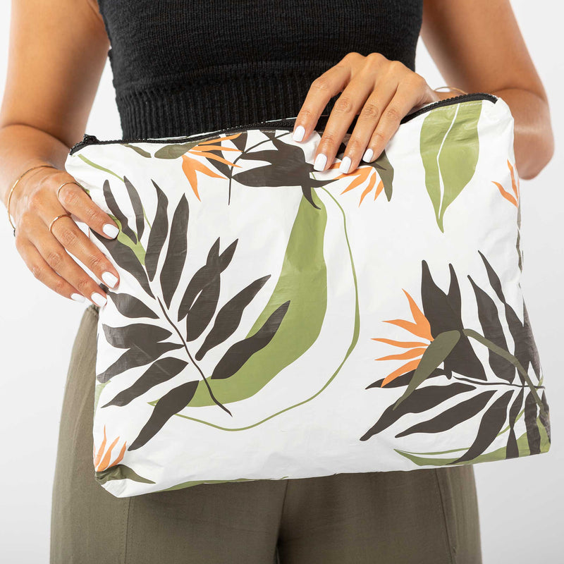 Max Pouch | Painted Birds - Back