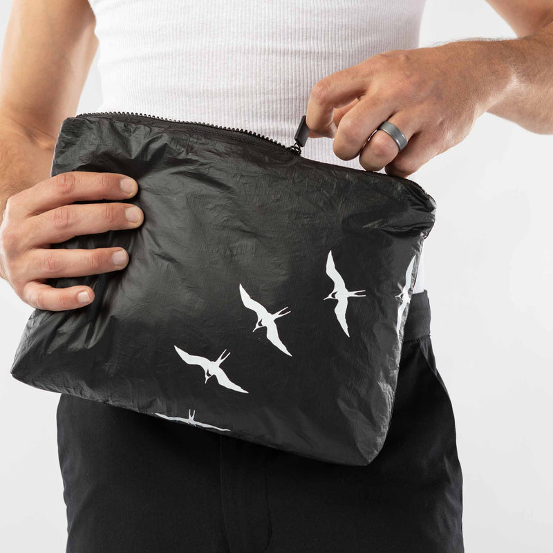 Mid Pouch | ʻiwa Birds - Back