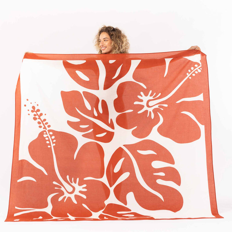 ʻohana Pareo | Big Island Hibiscus - Back